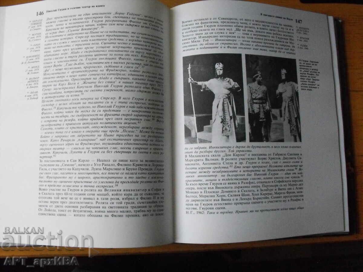 Delivery of NIKOLAI GYAUROV in the great theater of ideas. Rosalia Bix. Delivery of NIKOLAI GYAUROV in the great theater of ideas. Rosalia Bix.