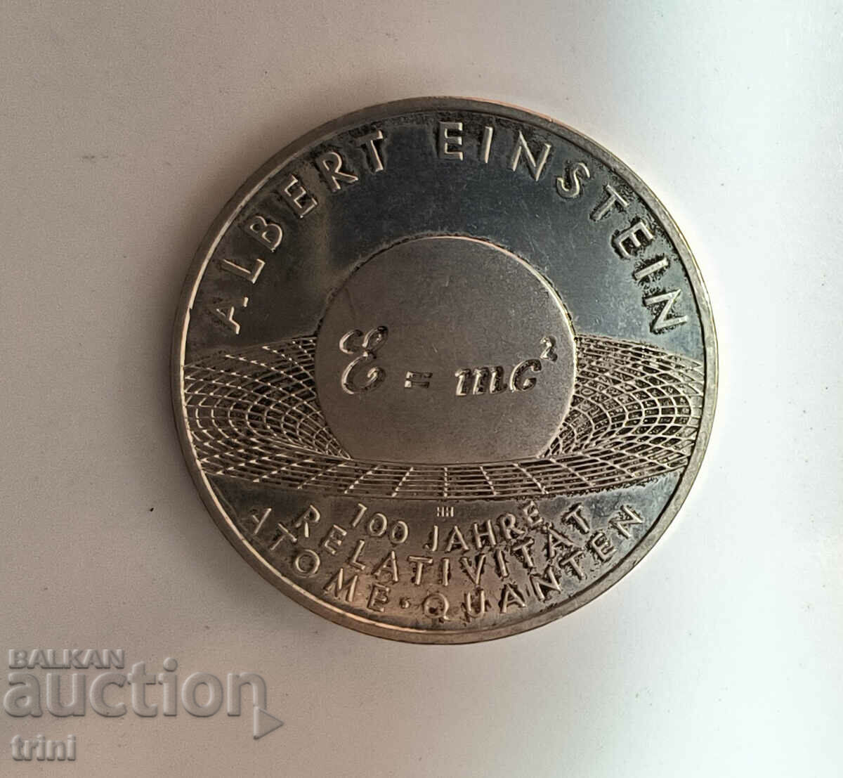 Germania 10 euro 2005, 100 de ani teoria lui Einstein d138