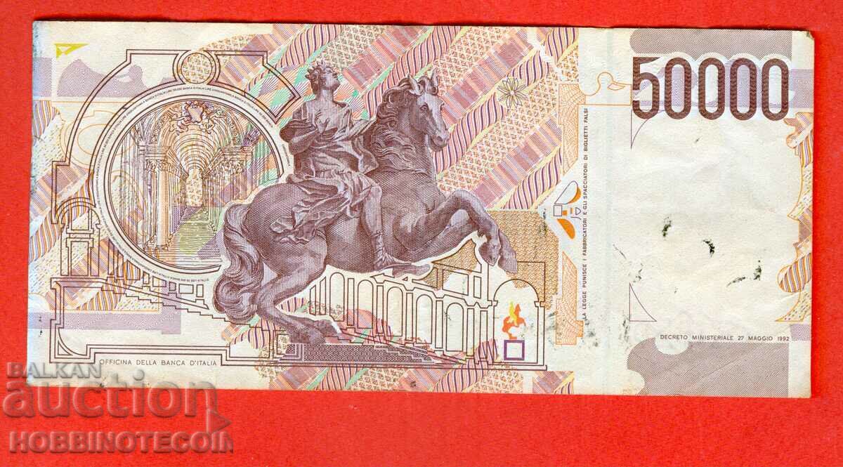 ITALY ITALY 50000 50,000 Lire issue - issue 1992 - 2 with price 24.42 BGN | € 12.49 ITALY ITALY 50000 50,000 Lire issue - issue 1992 - 2 with price 24.42 BGN | € 12.49