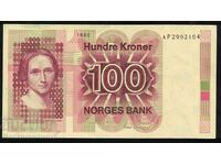 Norvegia 100 de coroane 1980 Pick 43 Ref 2104