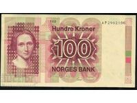 Norvegia 100 de coroane 1980 Pick 43 Ref 2106