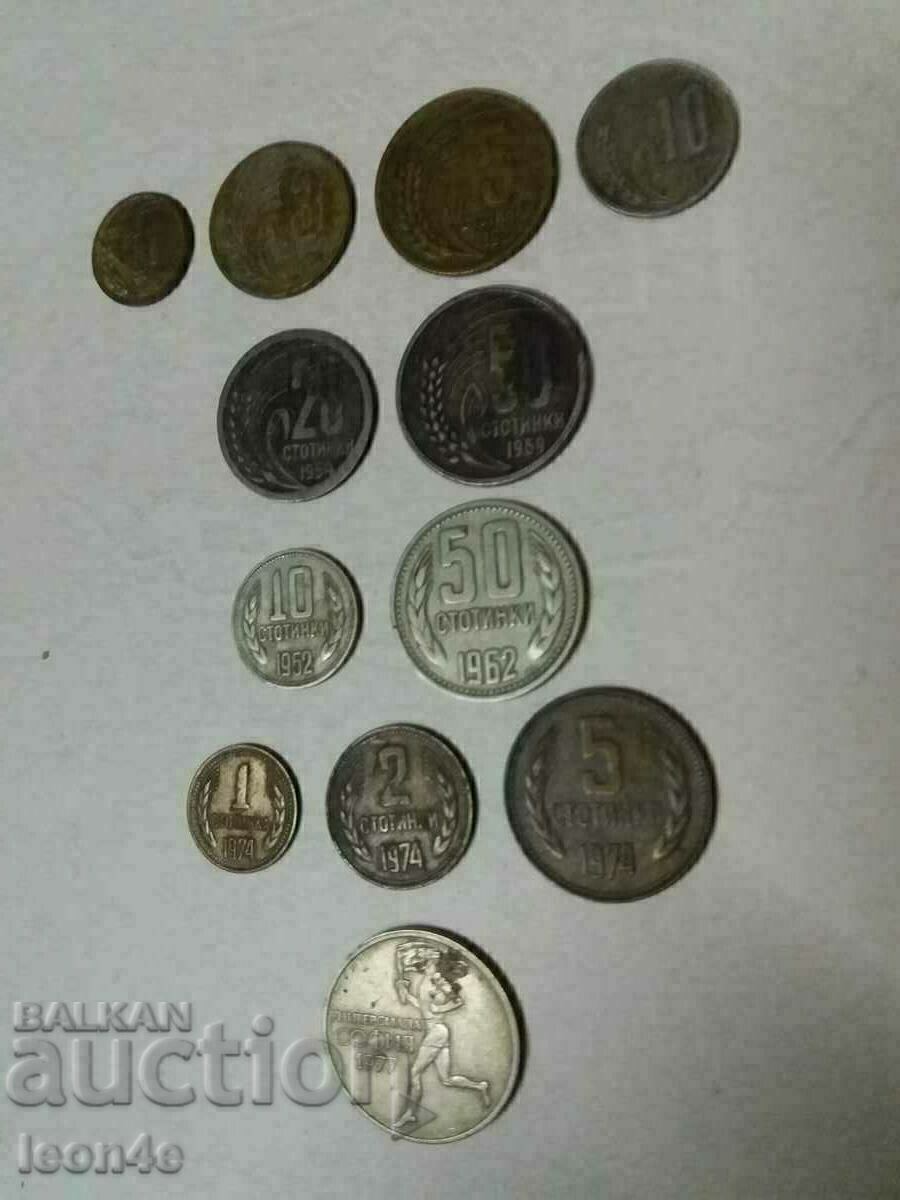 Lot of BG Sots coins with price 15.00 BGN | € 7.67 Lot of BG Sots coins with price 15.00 BGN | € 7.67