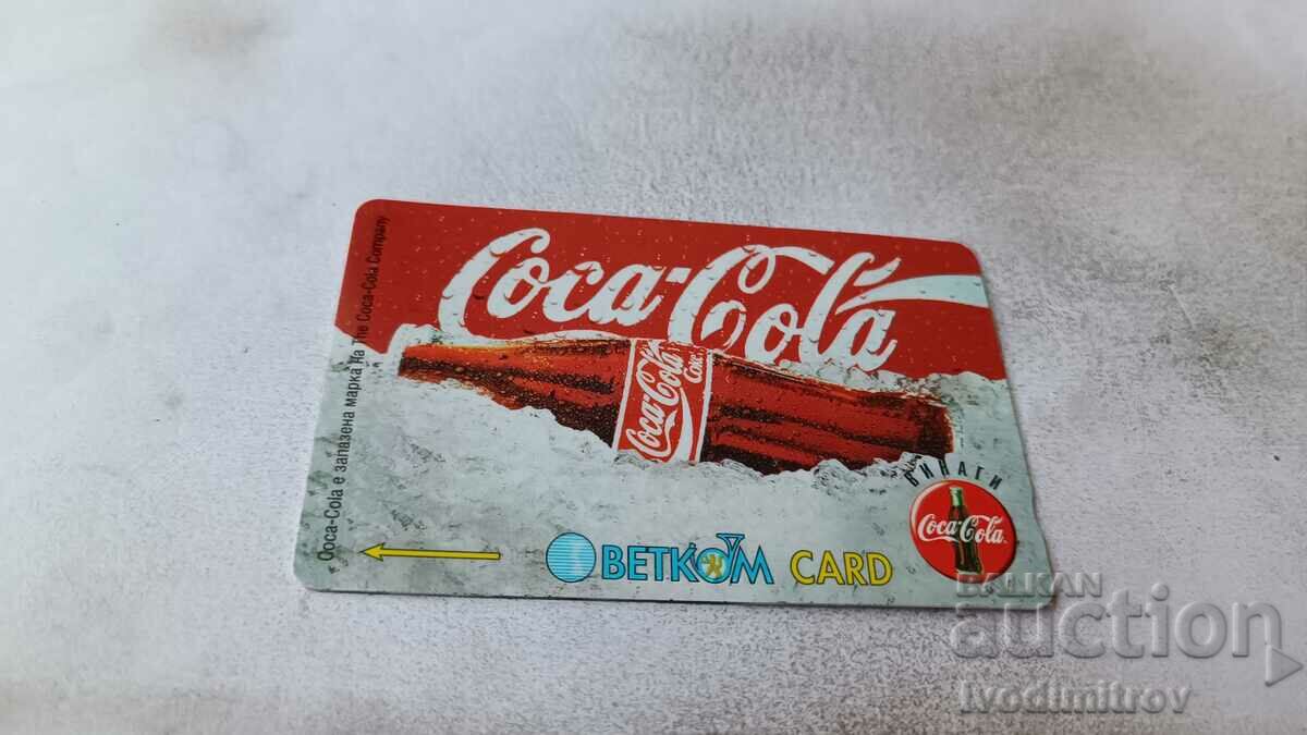 Фонокарта BETKOM Coca - Cola