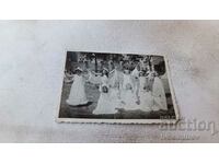 Foto Sofia Micii balerini în rochii albe