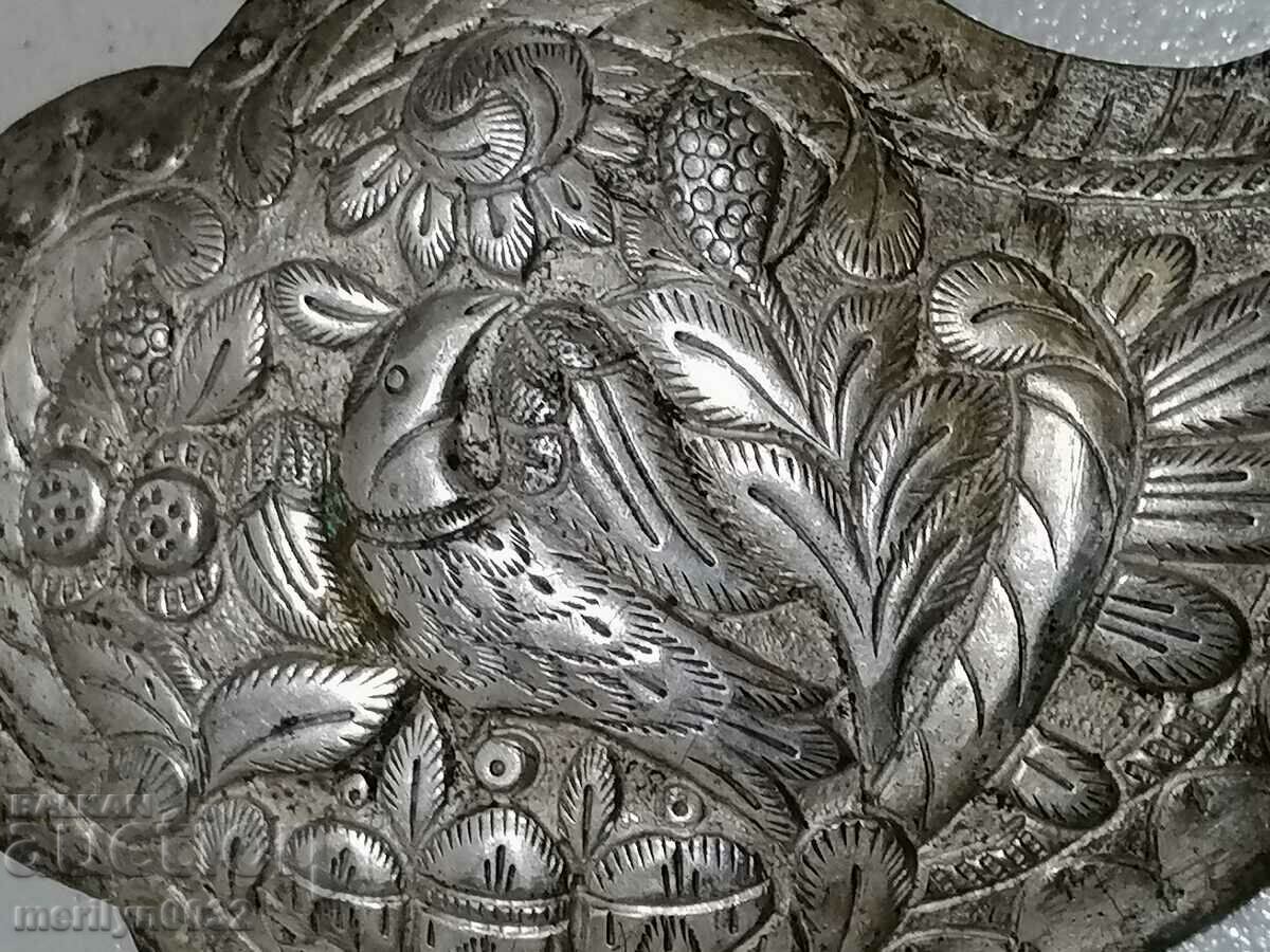 Renaissance hammered silver pafti pafta silver jewelery jewelry - 5 Renaissance hammered silver pafti pafta silver jewelery jewelry - 5