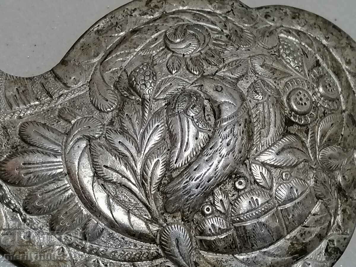 Renaissance hammered silver pafti pafta silver jewelery jewelry - 6 Renaissance hammered silver pafti pafta silver jewelery jewelry - 6