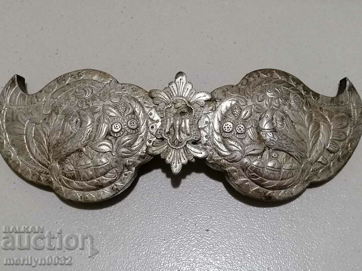 Αναγεννησιακά ασημένια σφυρήλατα κοσμήματα πάφτα ασημένια κοσμήματα