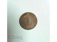 Γερμανία 1 Pfennig 1978 'F' - Στουτγάρδη e184