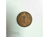 Γερμανία 1 pfennig 1986 έτος 'D' - Μόναχο e186