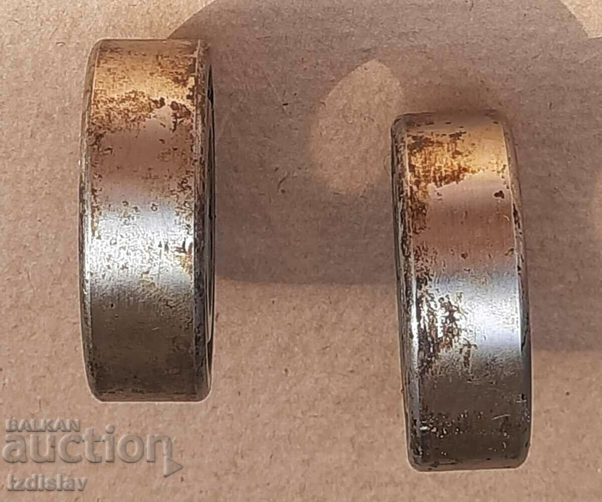 Delivery of Two Japanese double-row self-aligning ball bearings. Delivery of Two Japanese double-row self-aligning ball bearings.