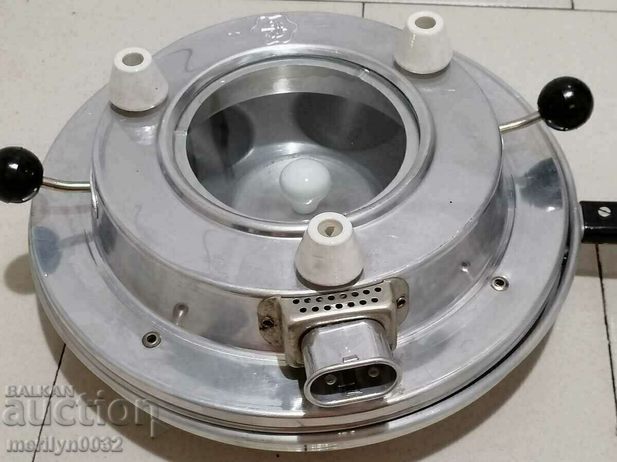 Old electric pot with lid for cupcakes sweets DDR Works - 6