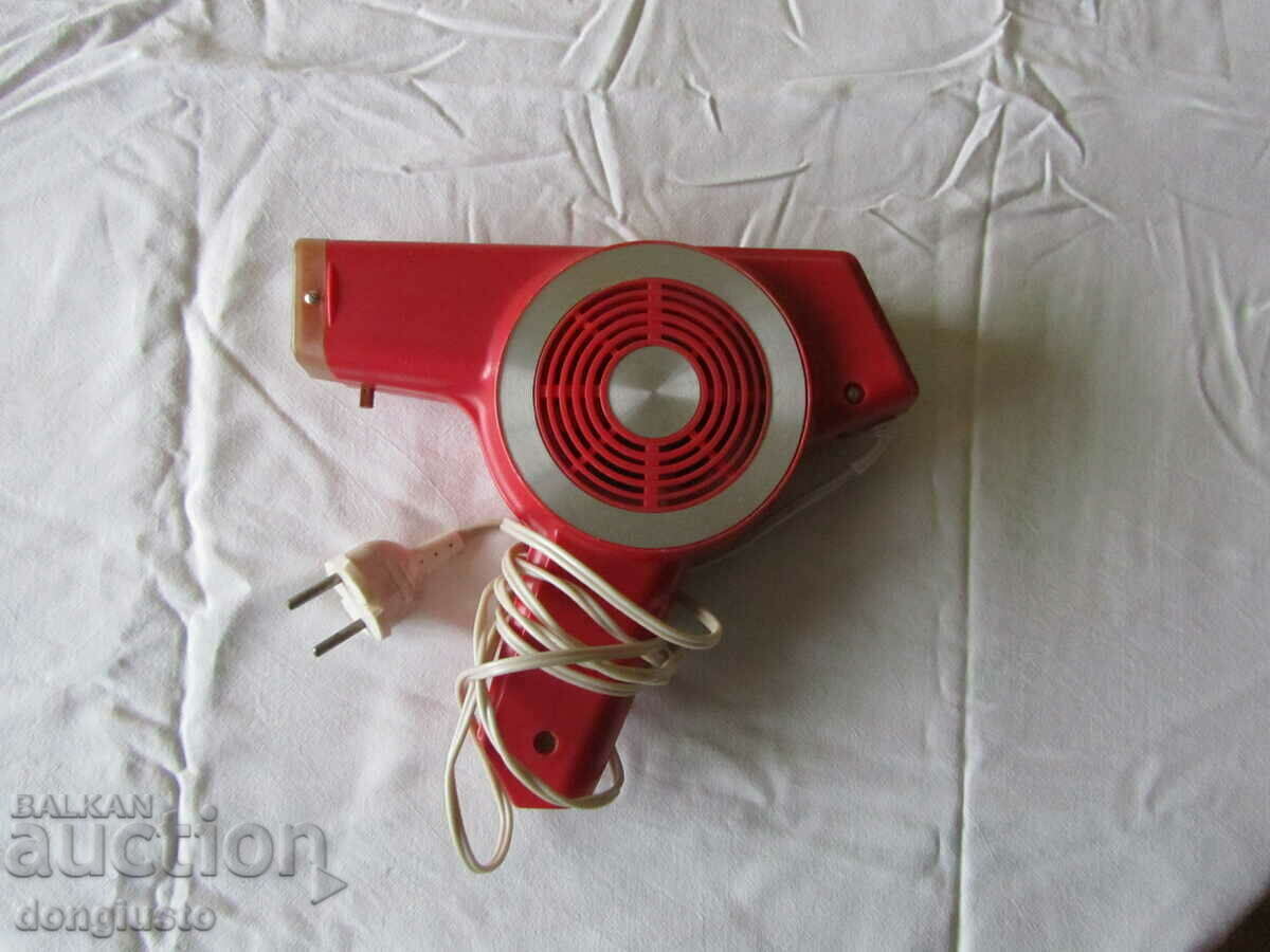 Soviet hair dryer Lesya-works with price 10.00 BGN | € 5.11 Soviet hair dryer Lesya-works with price 10.00 BGN | € 5.11