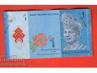 MALAYSIA MALAYSIA 1 Ringgit issue issue 2017