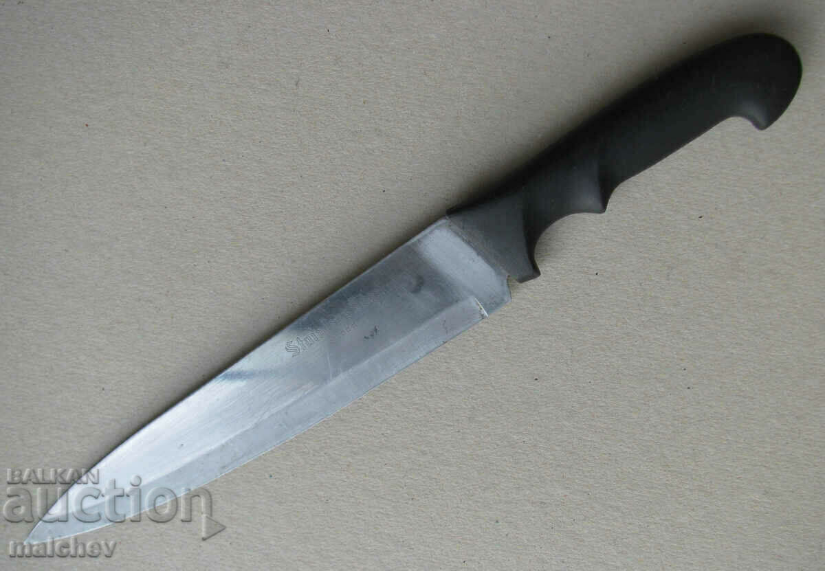 Кухненски нож японски 34/4 см неръждаем широк заострен