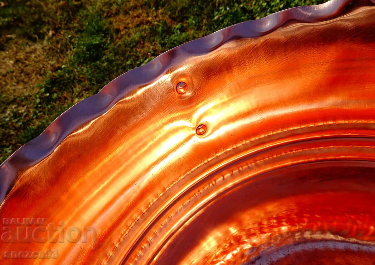 Delivery of German copper boiler, small 2.5 kg., marked. Delivery of German copper boiler, small 2.5 kg., marked.