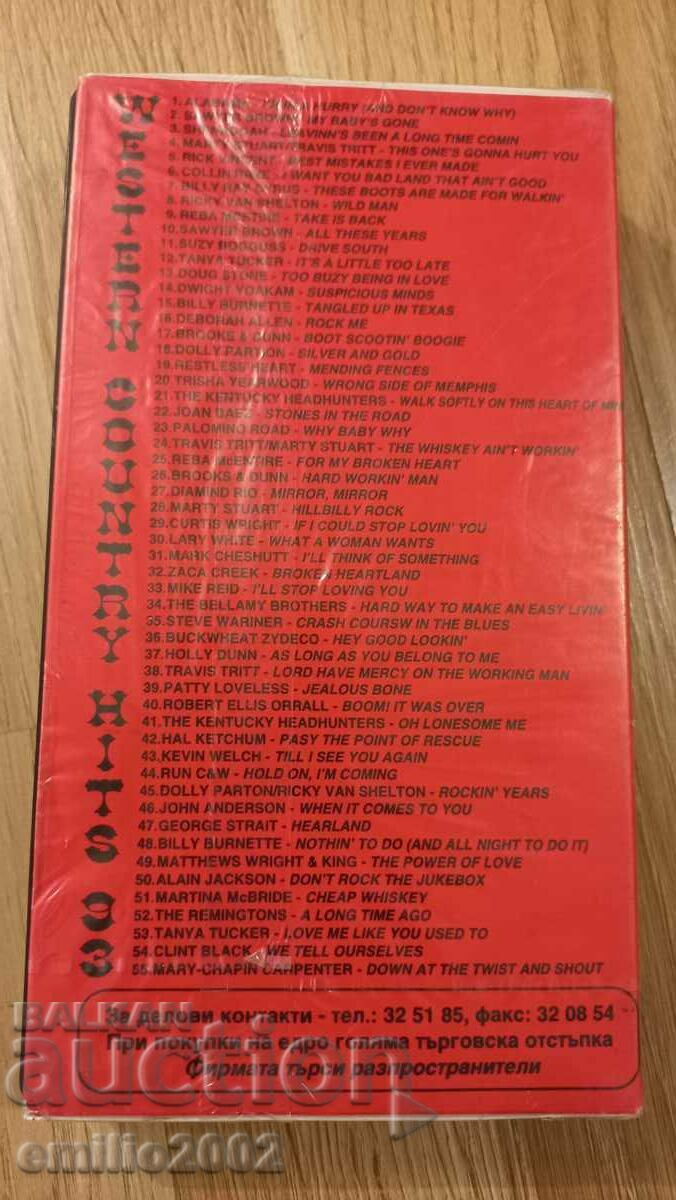 Licitație Casetă video Muzică country