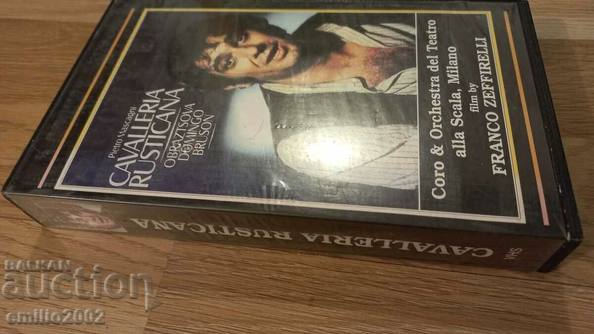 Cavalleria rusticana videotape with price 3.99 BGN | € 2.04 Cavalleria rusticana videotape with price 3.99 BGN | € 2.04