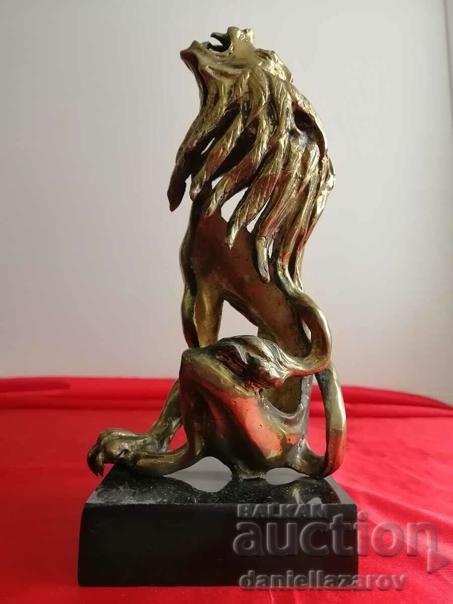 Ivan Ivanov Bronze Plastic LION, Statuette, Figure