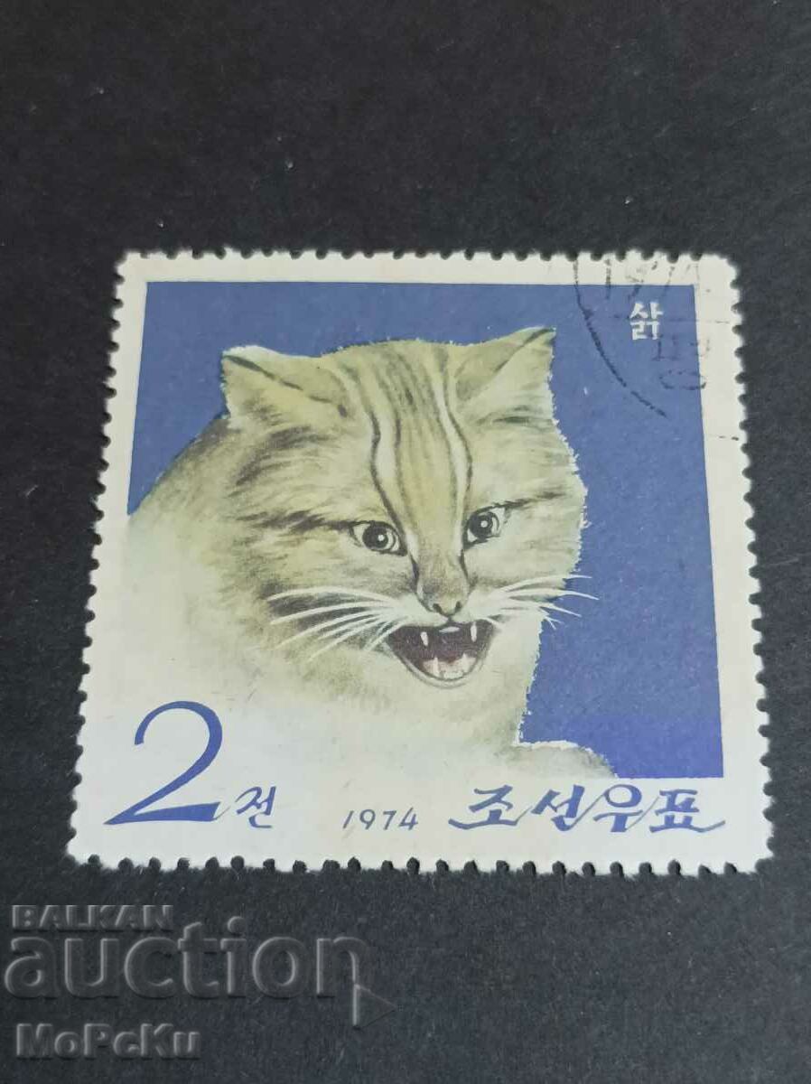 timbru poștal Coreea de Nord