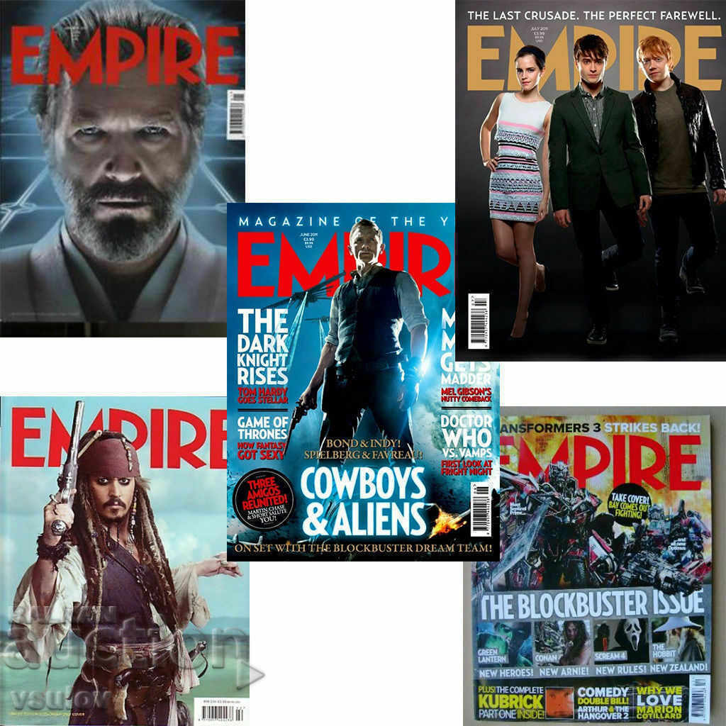 Аукцион Empire Magazine 10 броя на известното кино списание Аукцион Empire Magazine 10 броя на известното кино списание