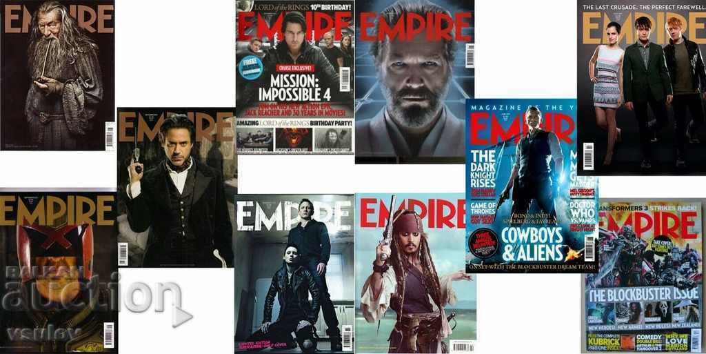 Empire Magazine 10 numere ale celebrei reviste de cinema