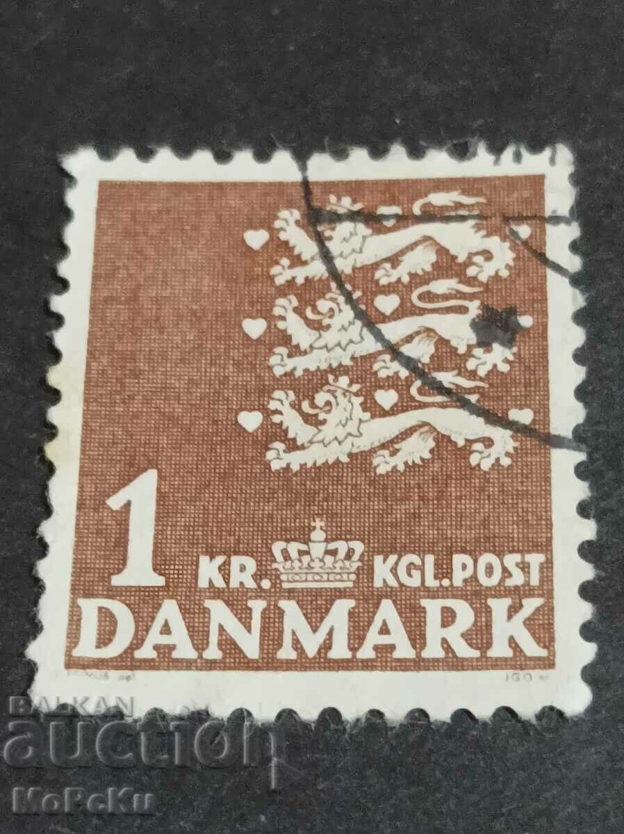 Denmark postage stamp