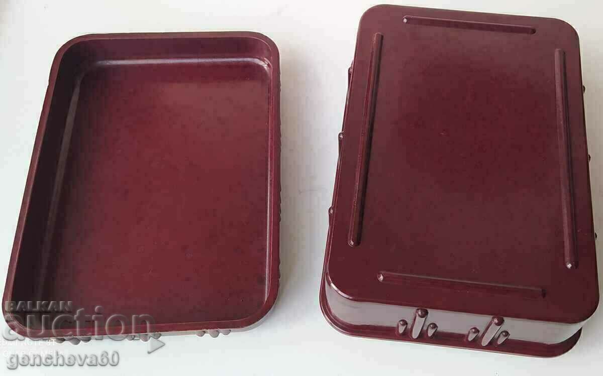 Σειρά Ρετρό στρατιωτικό μπακελιτικό κουτί - 6 Σειρά Ρετρό στρατιωτικό μπακελιτικό κουτί - 6