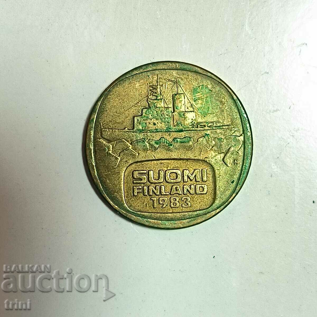 Finland 5 stamps 1983 year "N" - Tapio Nevalainen b26 with price 6.00 BGN | € 3.07 Finland 5 stamps 1983 year "N" - Tapio Nevalainen b26 with price 6.00 BGN | € 3.07