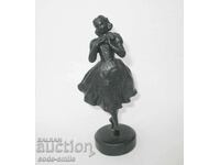 Old Russian USSR author's statuette figure of a ballerina