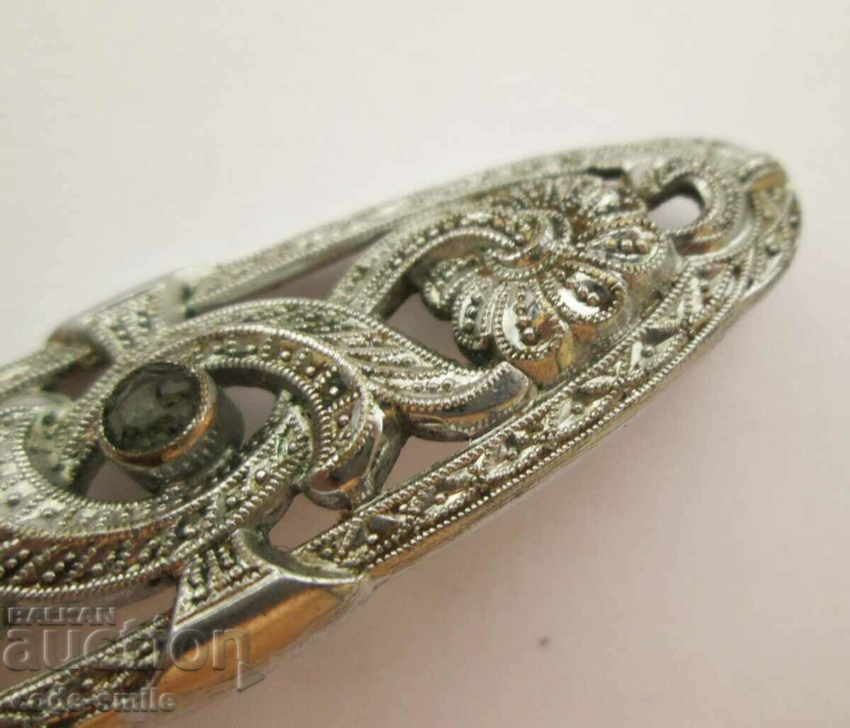 Μια όμορφη παλιά γυναικεία καρφίτσα Art Deco της δεκαετίας του 1930 - 5 Μια όμορφη παλιά γυναικεία καρφίτσα Art Deco της δεκαετίας του 1930 - 5