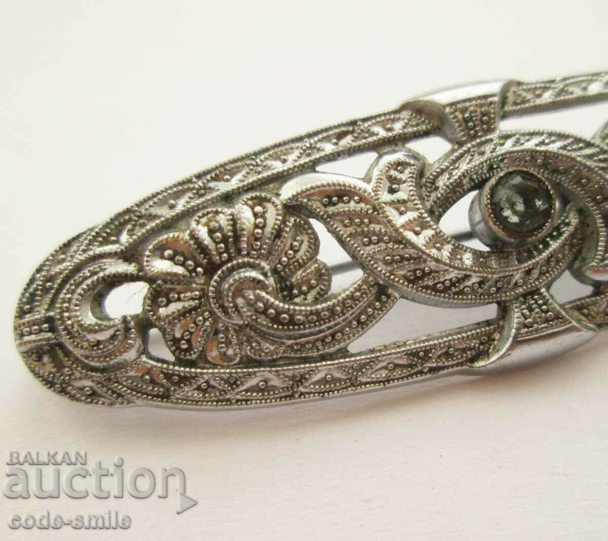 Μια όμορφη παλιά γυναικεία καρφίτσα Art Deco της δεκαετίας του 1930 - 6 Μια όμορφη παλιά γυναικεία καρφίτσα Art Deco της δεκαετίας του 1930 - 6