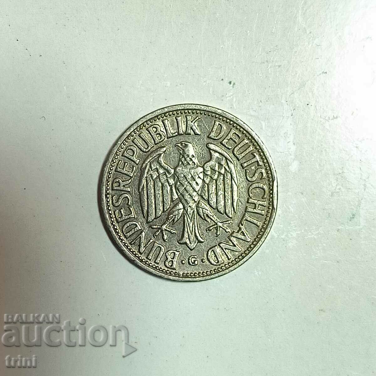 Germany 1 stamp 1950 MD 'G' - Karlsruhe b33 with price 7.00 BGN | € 3.58