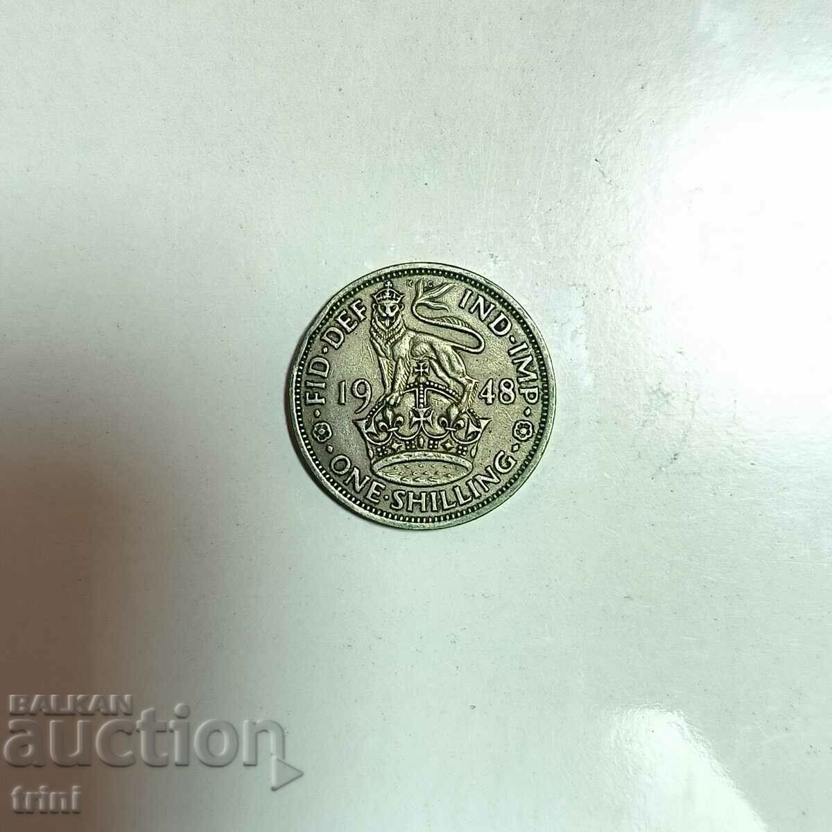 Great Britain 1 shilling 1948 year b40