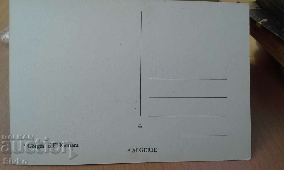 ALGERIE 1 card with price 0.49 BGN | € 0.25