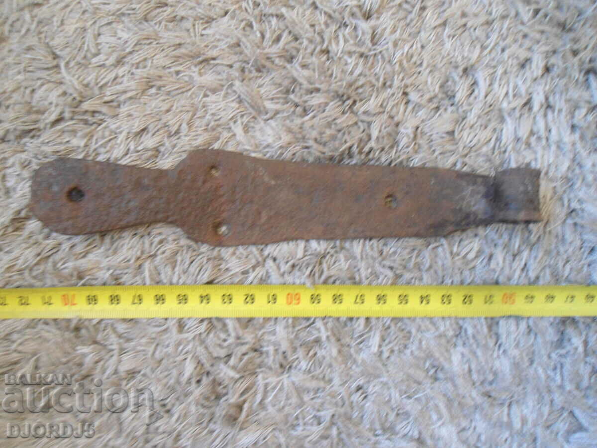 Delivery of Old wrought iron hinge Delivery of Old wrought iron hinge