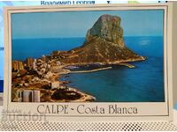 Κάρτα Calpe Costa Blanca