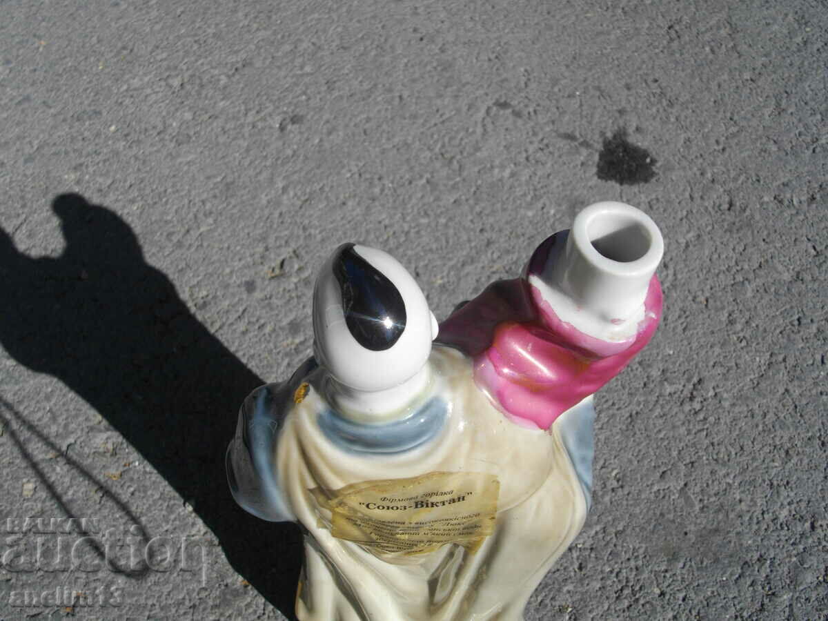 OLD PORCELAIN VODKA BOTTLE USSR - 6 OLD PORCELAIN VODKA BOTTLE USSR - 6