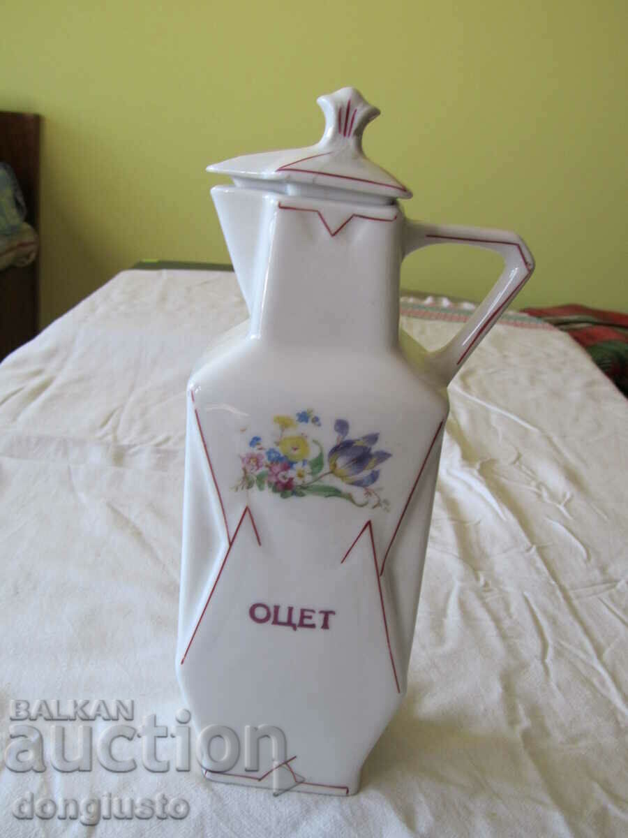 Porcelain vessel for vinegar-Bulgaria