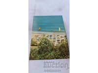 Καρτ ποστάλ Golden Sands 1985