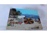 Пощенска картичка Китен Северният плаж 1985