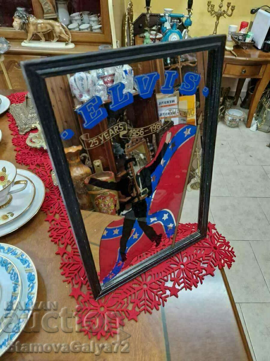 Доставка на Антикварно колекционерско рекламно огледало Елвис Пресли Доставка на Антикварно колекционерско рекламно огледало Елвис Пресли