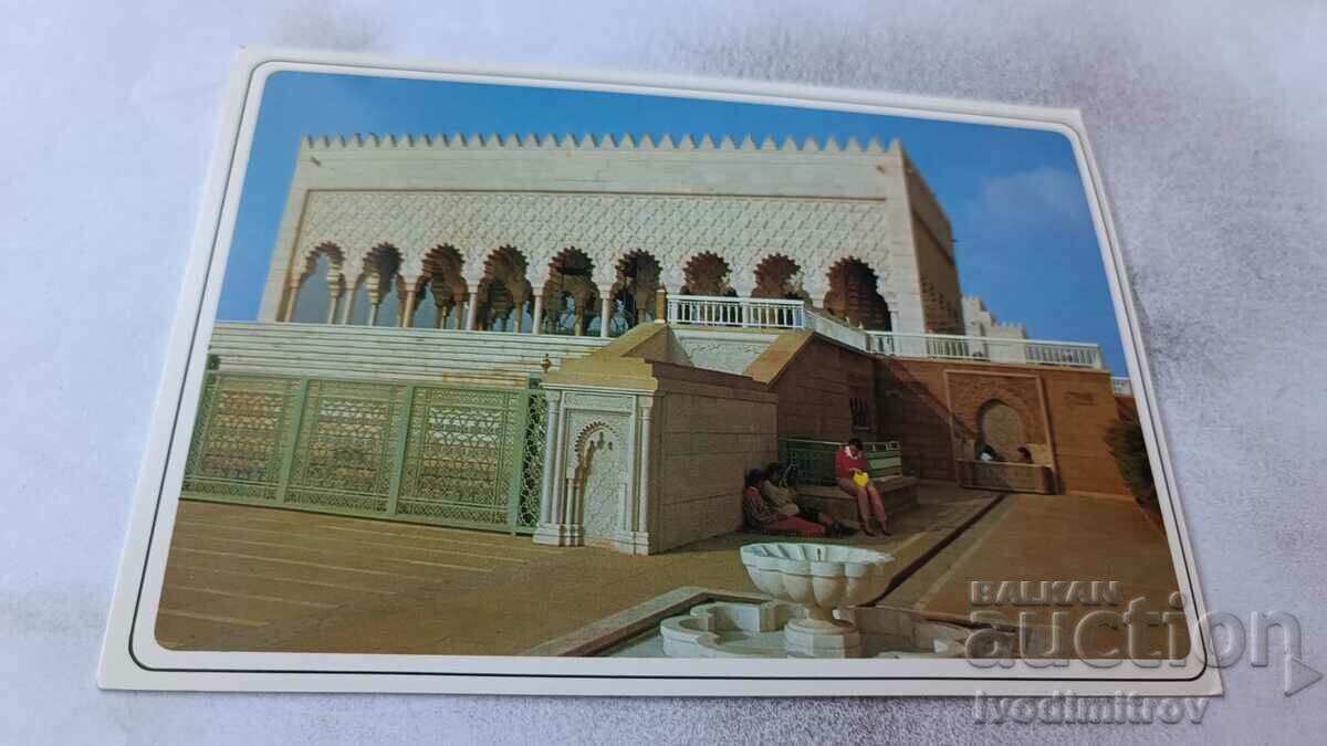 Carte poștală Mausoleul Rabat Mohammed V