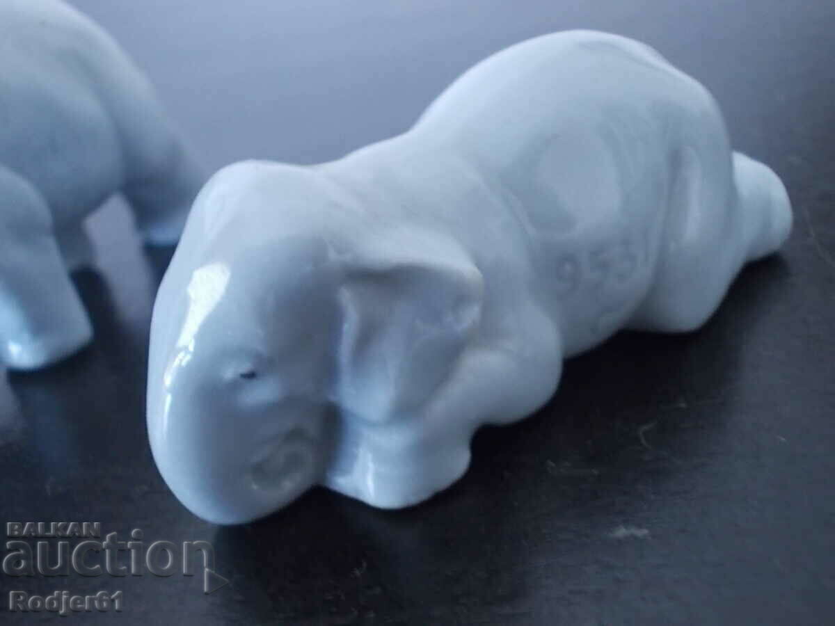 toys - small porcelain "once upon a time" - 5 toys - small porcelain "once upon a time" - 5