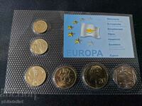 Комплектен сет - Кипър , 6 монети , UNC