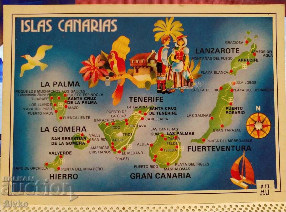 Cardul Islas Canarias 1