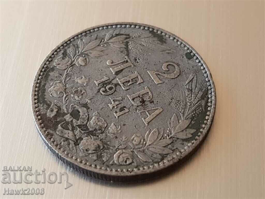 2 BGN 1941 Kingdom of Bulgaria Tsar Boris III -2 with price 50.00 BGN | € 25.56 2 BGN 1941 Kingdom of Bulgaria Tsar Boris III -2 with price 50.00 BGN | € 25.56