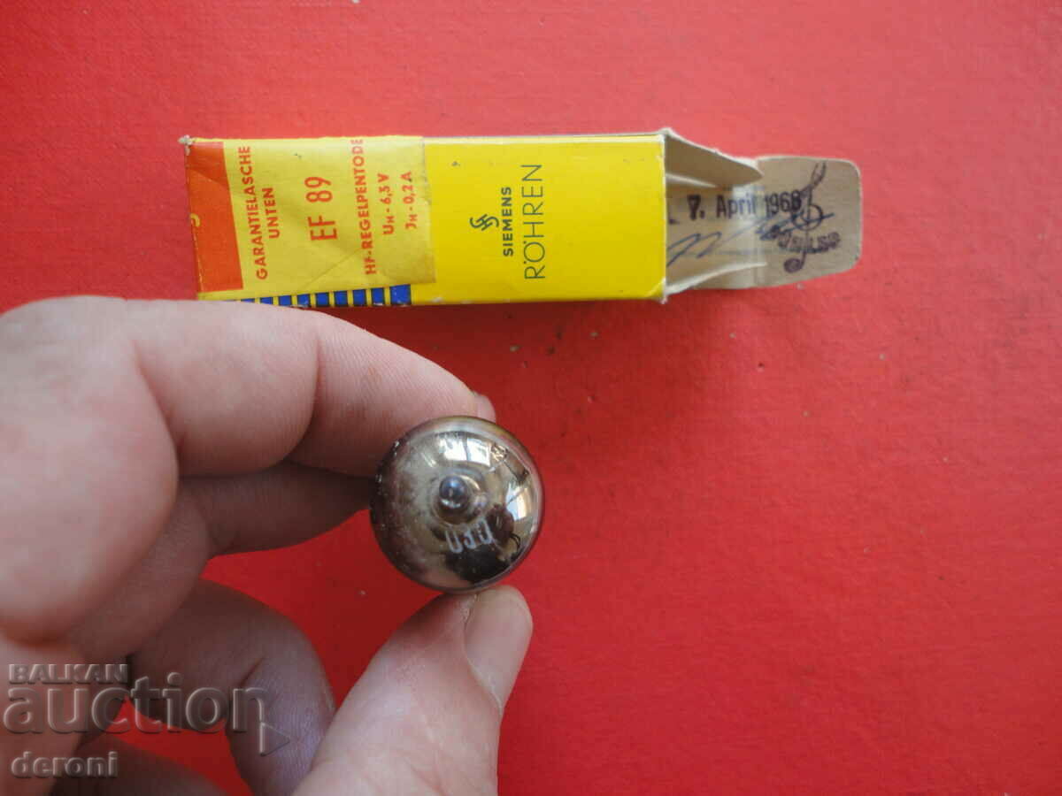 Siemens Rohren EF89 radio lamp - 6 Siemens Rohren EF89 radio lamp - 6
