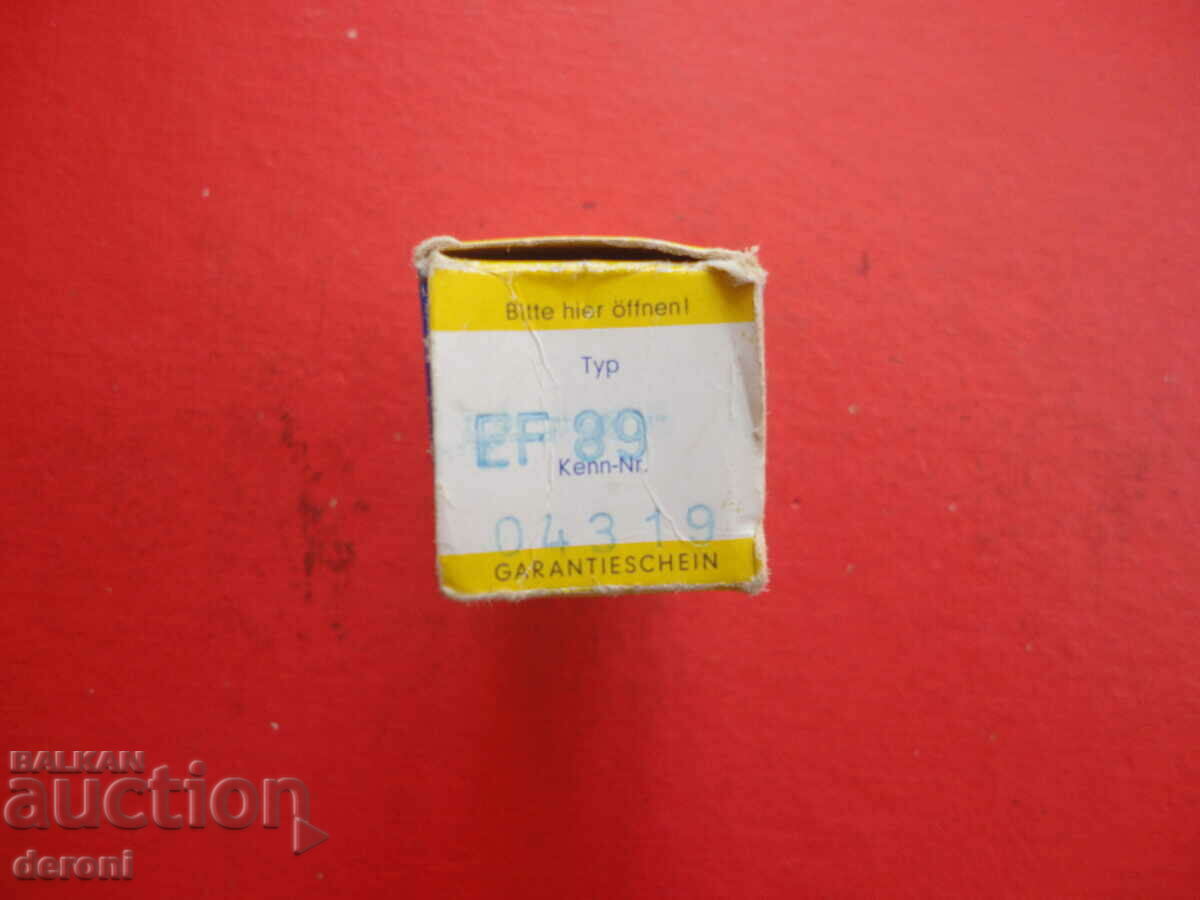 Siemens Rohren EF89 radio lamp - 7 Siemens Rohren EF89 radio lamp - 7