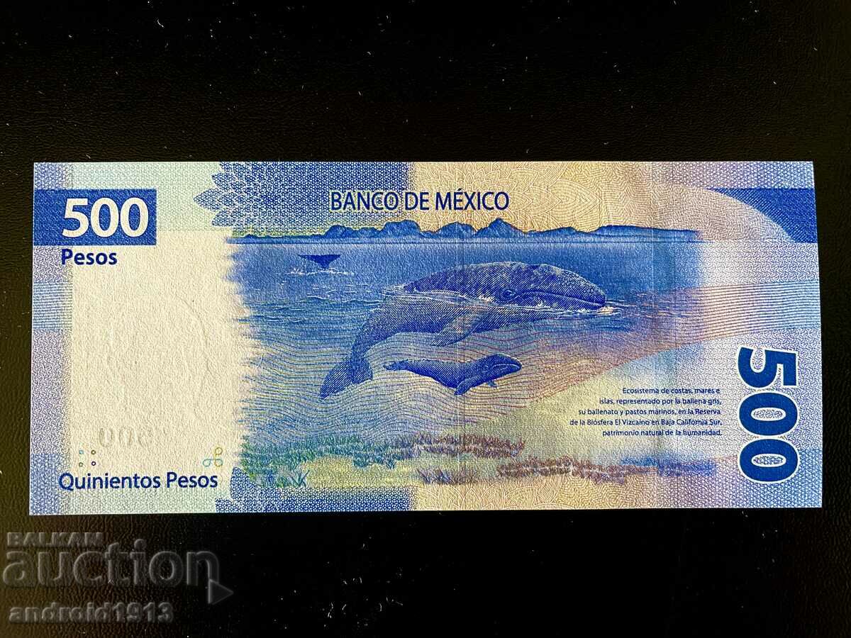 MEXICO - 500 Pesos 2017, P-136, UNC with price 79.98 BGN | € 40.89 MEXICO - 500 Pesos 2017, P-136, UNC with price 79.98 BGN | € 40.89