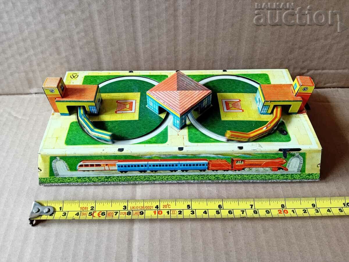 winding sheet metal toy train 60s USSR RSFSR USSR with price 75.00 BGN | € 38.35 winding sheet metal toy train 60s USSR RSFSR USSR with price 75.00 BGN | € 38.35